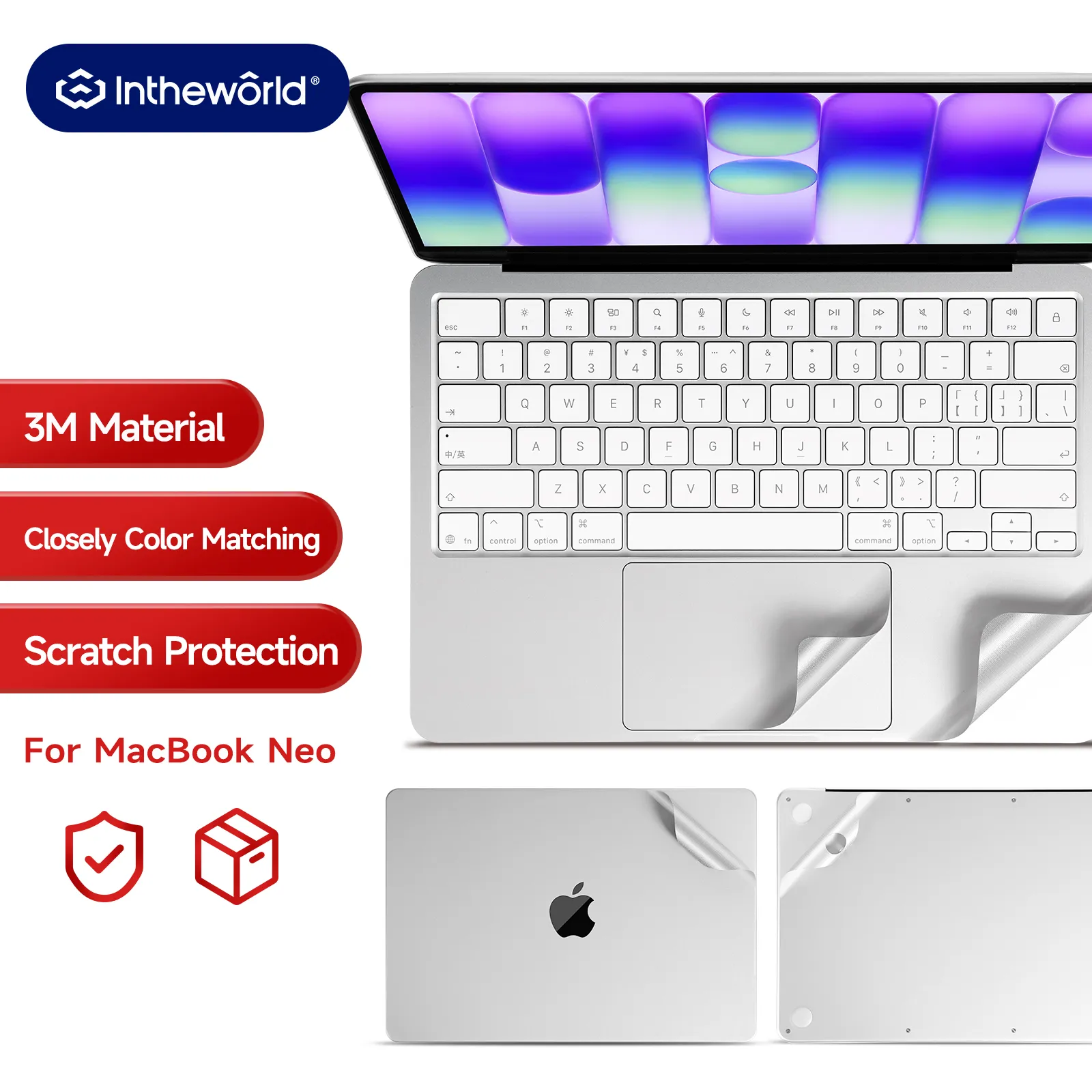 Bộ Dán Macbook Neo Full Body 3M JRC | JRC Việt Nam – Phân phối chính hãng tại Việt Nam với đầy đủ (CO, CQ & VAT)