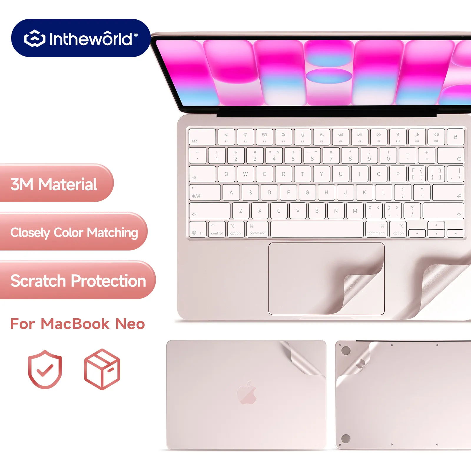 Bộ Dán Full Body 3M JRC Macbook Neo | JRC Việt Nam – Phân phối chính hãng tại Việt Nam với đầy đủ (CO, CQ & VAT)